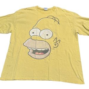Homer Simpson universal studios yellow shirt‎ size 2X | PB2